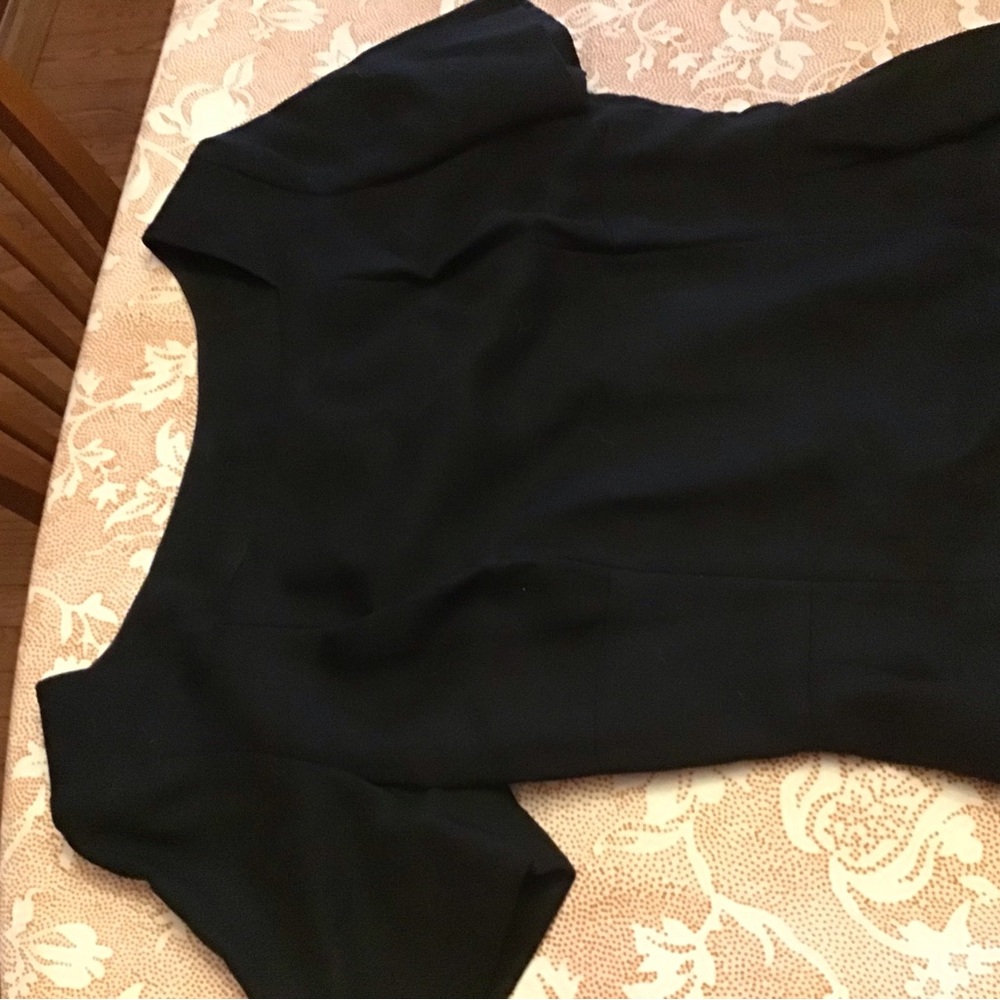 Perfect Basic Black Dress Size 10 - image 6